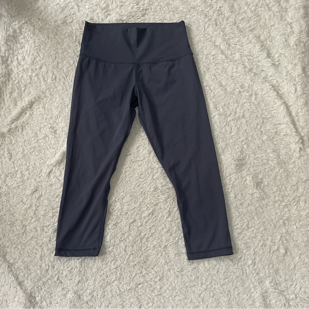 Lululemon capri Leggings gray